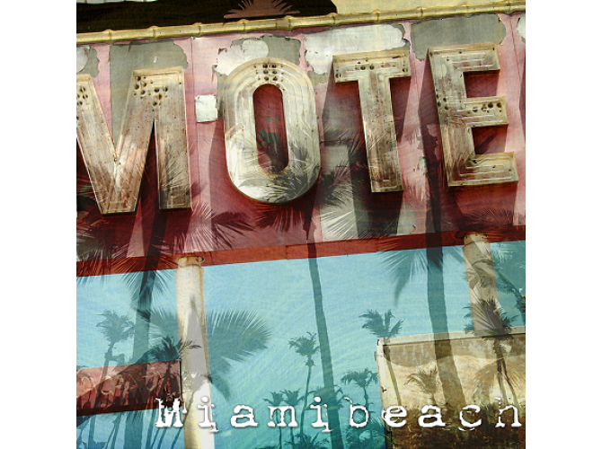 Classic Miami Beach Motel the artwork factory