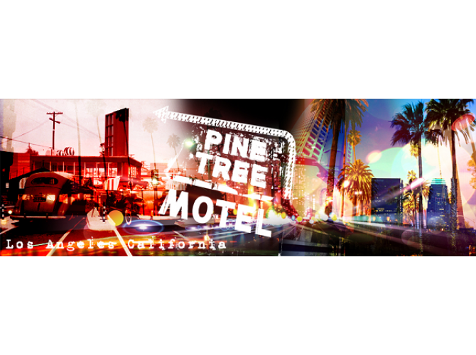 Pine Tree Motel L.A.  the artwork factory