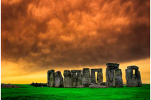 Stonehenge Standing Proud on The Salisbury Plains